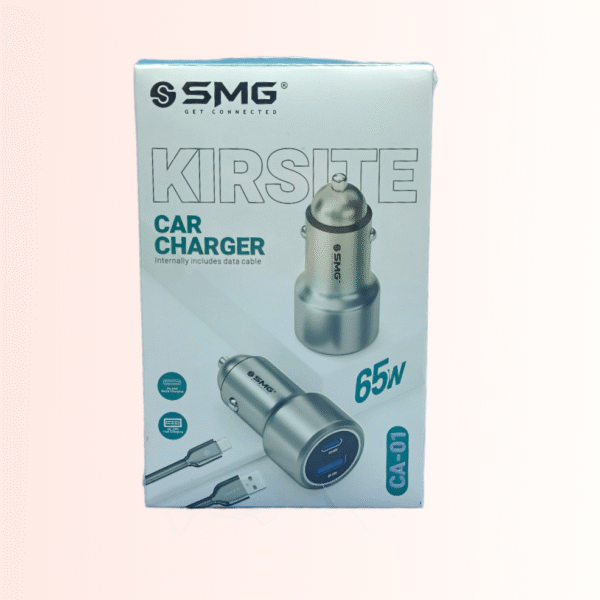 SMG CA01 65W PD TYPE C CAR CHARGER