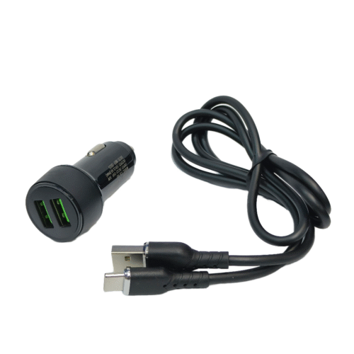SMG CA03 30W DUAL USB PORTS 30W FAST CAR CHARGER - Image 3