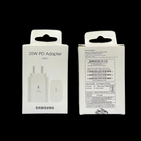 25W TYPE C POWER ADAPTER