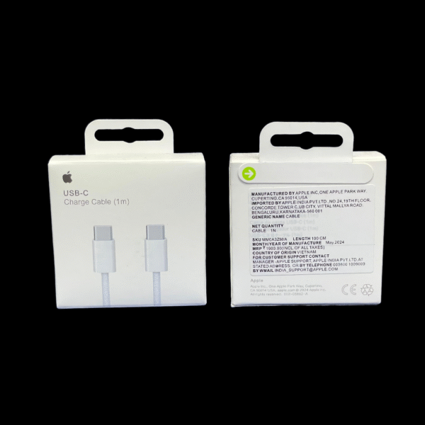 IPHONE TYPE C TO TYPE C CABLE