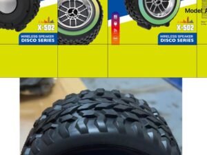 ADK X-502 TYRE LOOK SPEAKER WITH LED