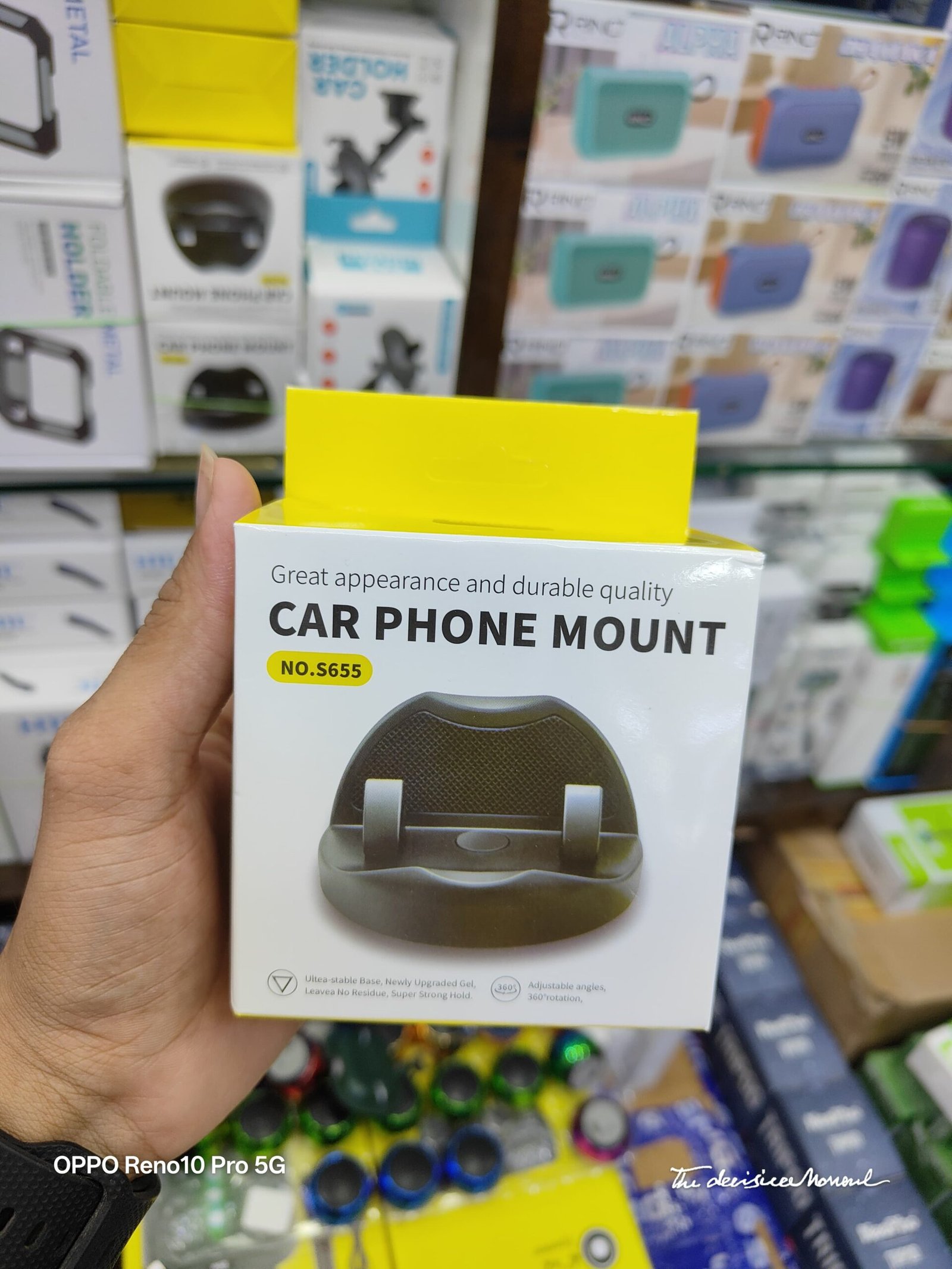 S655 CAR MOBILE STAND FOR DASHBOARD - Image 2