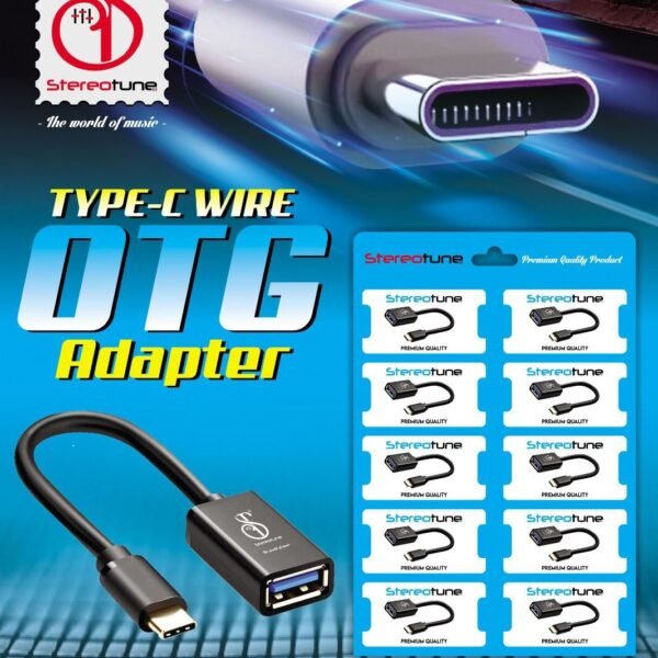 STEREO TUNE TYPE C WIRE OTG CABLE