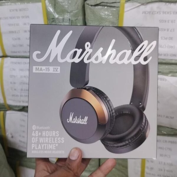 MARSHALL MEJAR 15 WIRELESS BLUETOOTH BIG HEADPHONES