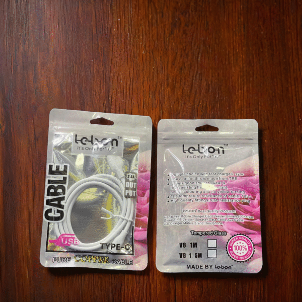 LB 1MTR 2.4A DATA CABLE