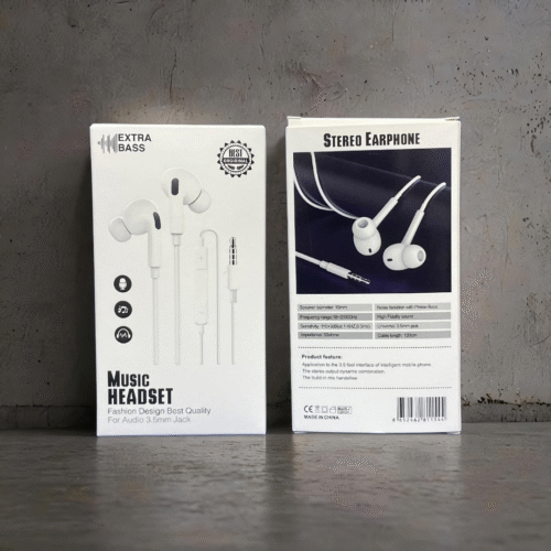 EXTRA BASS IPHONE TYPE 3.5MM JACK PURE BASS EARPHONE