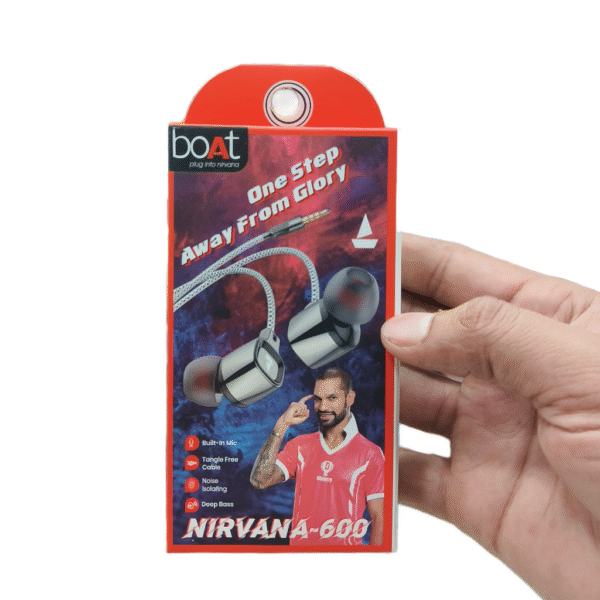 SMG NIRVANA 600 BOX PACKING EARPHONE