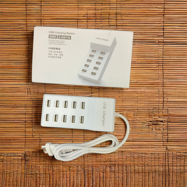 10 USB PORT HUB 2.4A 50W HUB