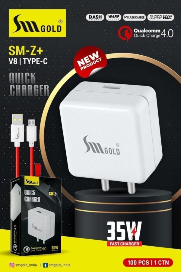 SM GOLD SM Z+ 35W QUICK CHARGER