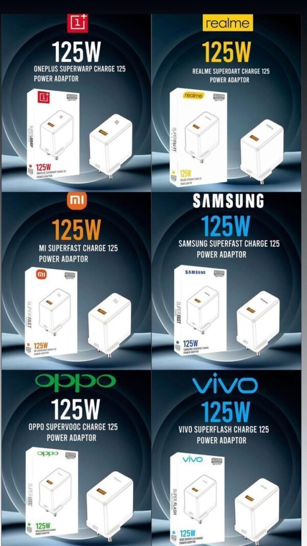 125w mix model charger