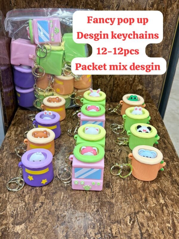 Fancy PIPUP desigb KEYCHAIN