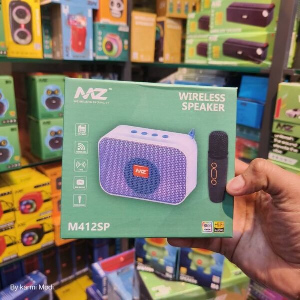 Mz M412Mic Wireless Bluetooth Speaker