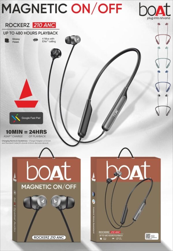 SMG BO AT 210 ANC NECKBAND