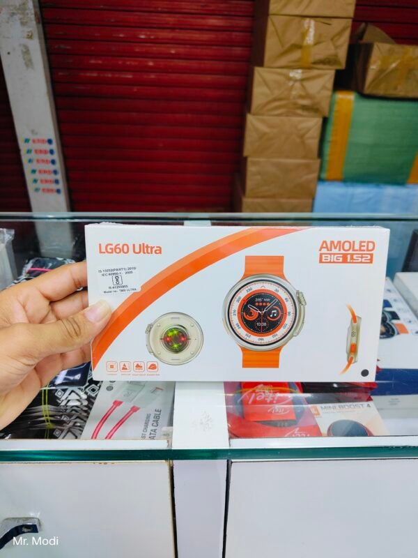 LG60 ULTRA AMOLED DISPLAY SMART WATCH