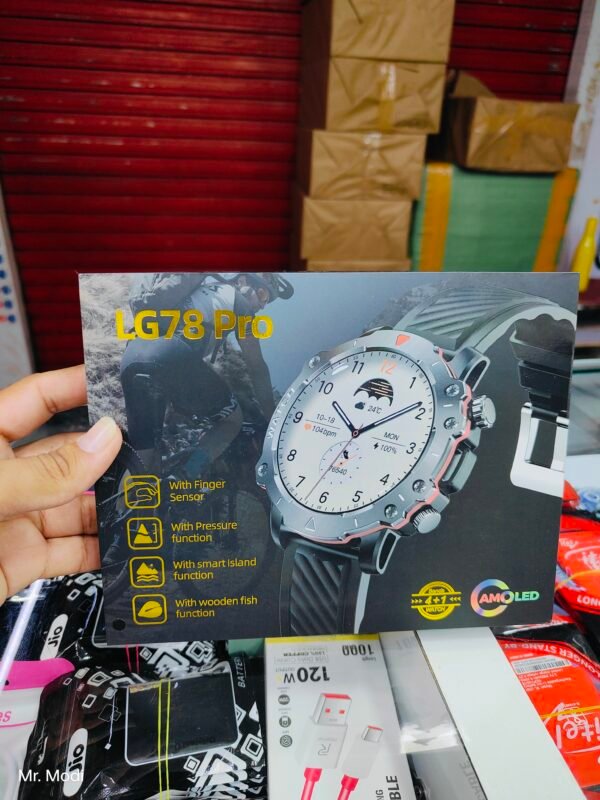 LG78 PRO AMOLED DISPLAY SMART WATCH