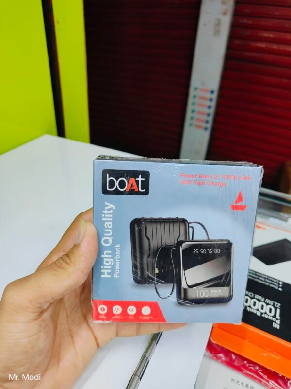 BOAT MULTI CABLES 10000 MAHPOWER BANK