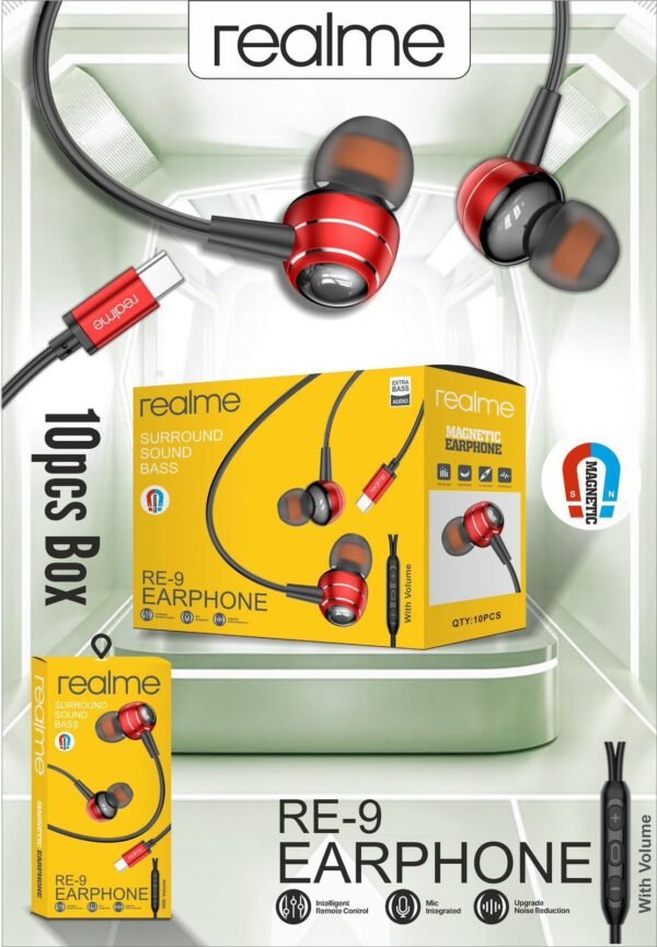 SMG RE-9 TYPEC EARPHONES