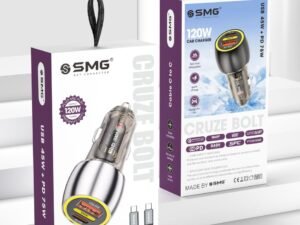 SMG SG-CA07 120W CRUZE BOLT CAR CHARGER
