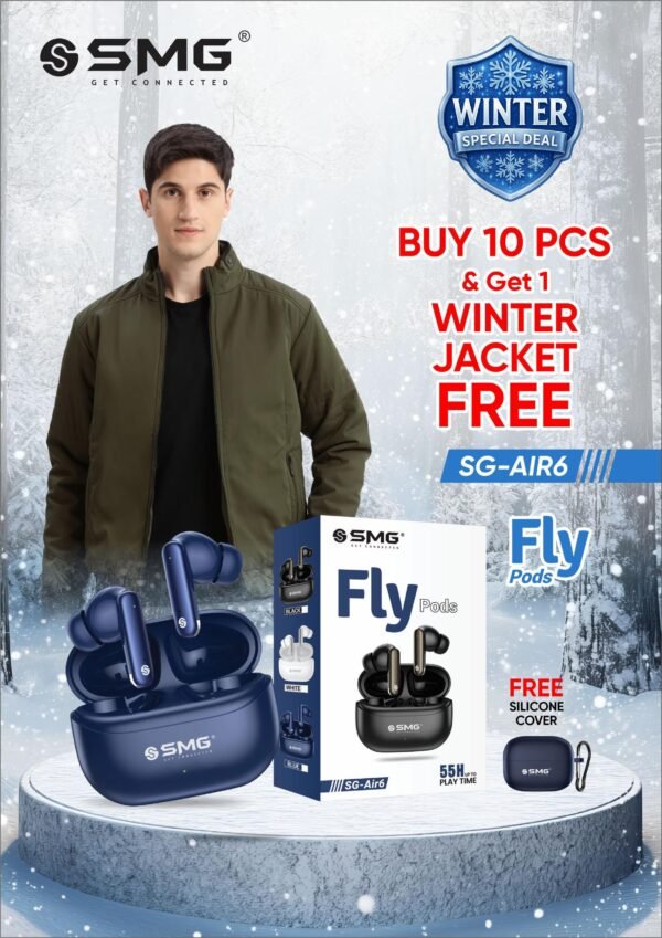 SMG SG-AIR6 FLYPODS 6 MONTH GARRENTY