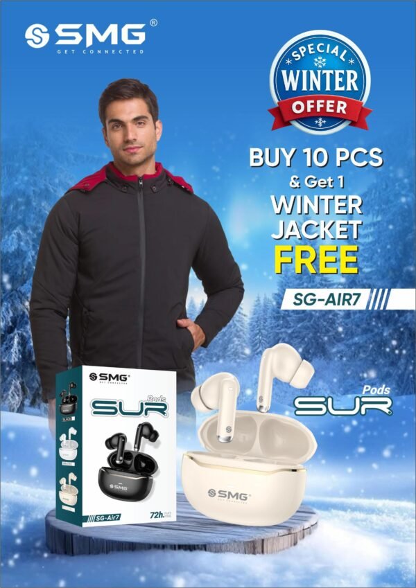 SMG SG-AIR7 SURPODS 6 MONTH GARRENTY