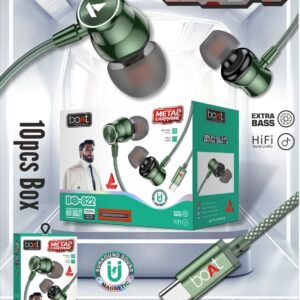 SMG BO-822 TYPEC METAL EARPHONES