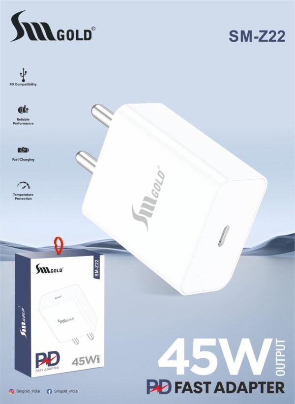 SM GOLD SM-Z22 45W PD ADAPTER