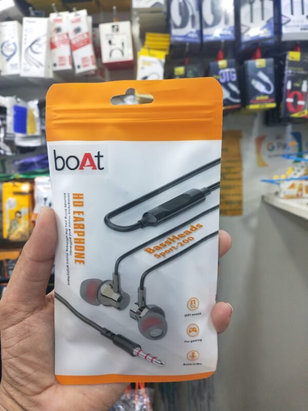 BO AT BASS HEADS SPORT 200 3.5MM JACK EARPHONES