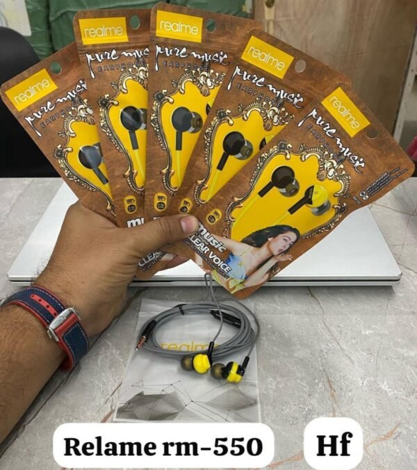 Smg rm-550 3.5 jack earphones