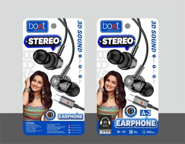 BOAT A3 TYPEC MAGNETS 🧲 EARPHONE