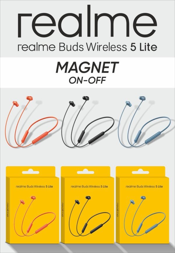 REALME BUDS 5 LITE NECKBAND