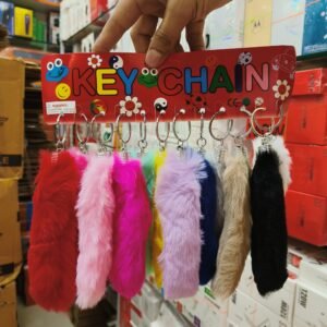 Far keychain in multy colour