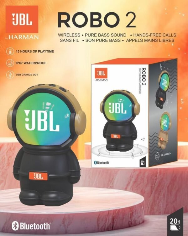 JBL ROBO 2 BLETOOTH SPEAKERS