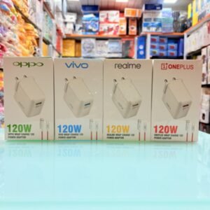 Mix 120w Fast Charging with 1 Year guarantee