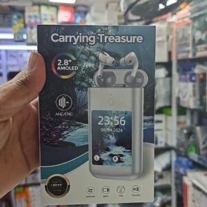 Carrying Treasure Smart Display Airpodes with Power bank