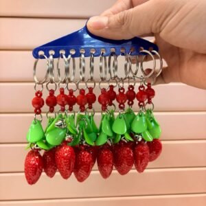 STRAWBERRY DESIGN KEYCHAI