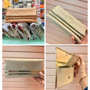 Ladies fancy wallet log size cotton bag