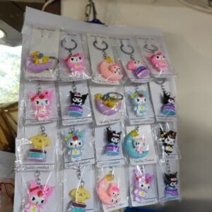 Keychain for Key Mix Cartoon Design Heavy Quality
