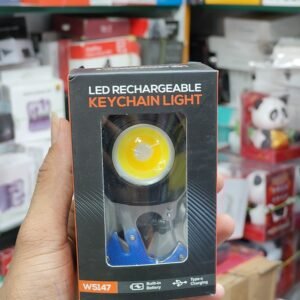 Heavy Quality Led Multicolor Rechargeable Keychain Light