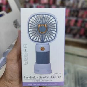 Hendheld Desktop Usb Fan With Stand