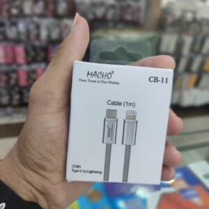 Macho Cb 11 C To Iphone 35w High Speed Cable with 1 Year Guarantee