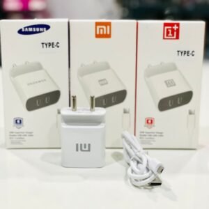 Mix Model Dual Usb Type C 3.4A Charger With 1 year Guarantee