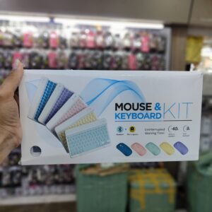 Wireless Keyboard Kit & Removable battery In Mouse
