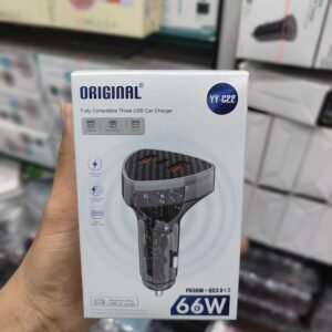 YY-c22 66w 2Usb+1 Pd car charging Udapter High Quality