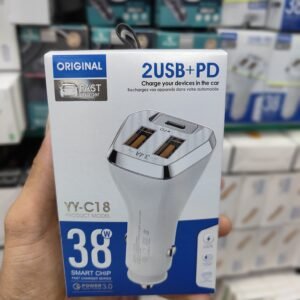 Yy-c18 38w Fast Car Charging Adapter