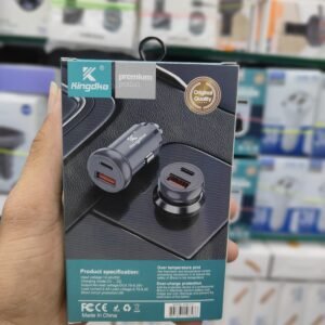 Kingdko Kdk 211 Metal car Fast Charging Adapter
