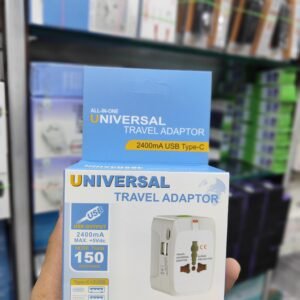 Universal Travel Adapter 2Usb+1Pd