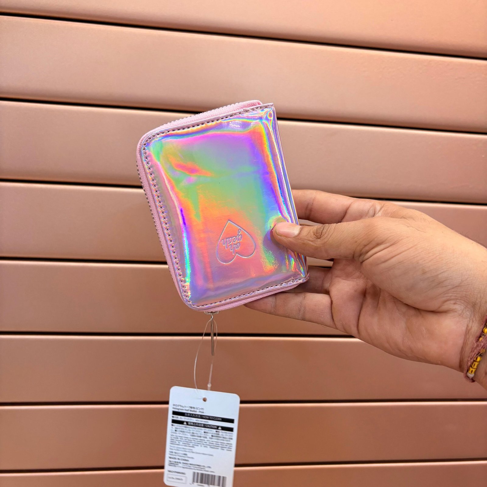 Holographic Zip Mini Wallet - Image 2
