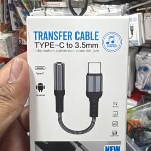 Typec to 3.5 audio converter in cotton wire