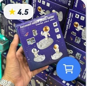 Astronaut Mobile Desktop Stand