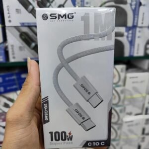 SMG Cb 60 C To C 100w Fast Charging Cable High Quality With 1 Year Guarantee